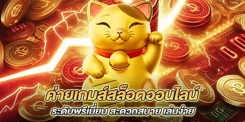 ค่ายเกมส์สล็อตออนไลน์ ระดับพรีเมี่ยม สะดวกสบาย เล่นง่าย